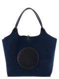 Logo reversible shopping bag