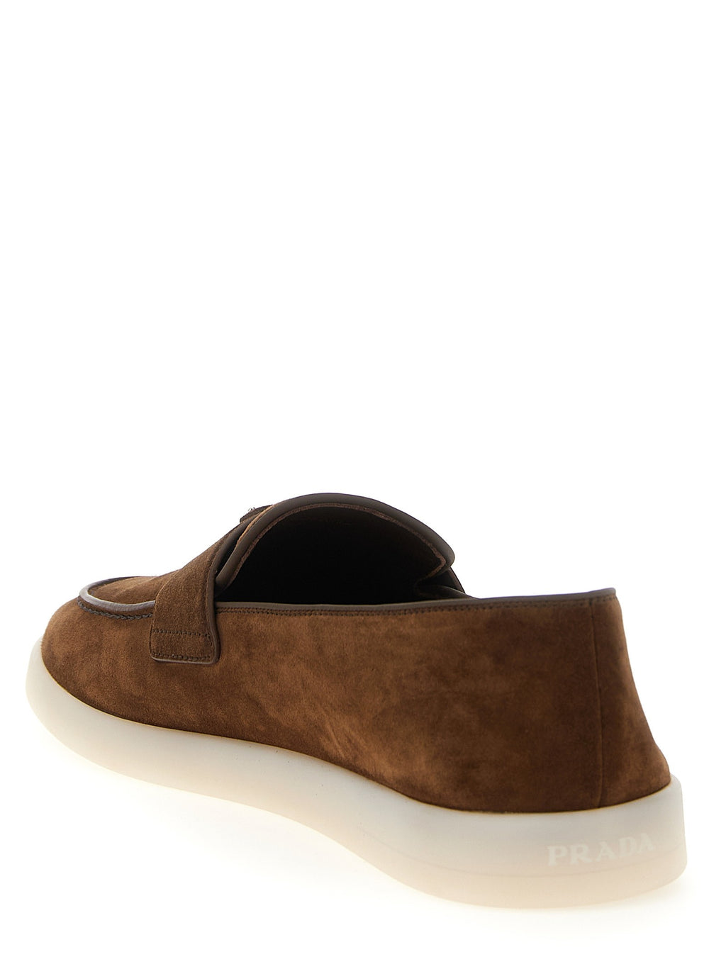 Logo suede loafers 3