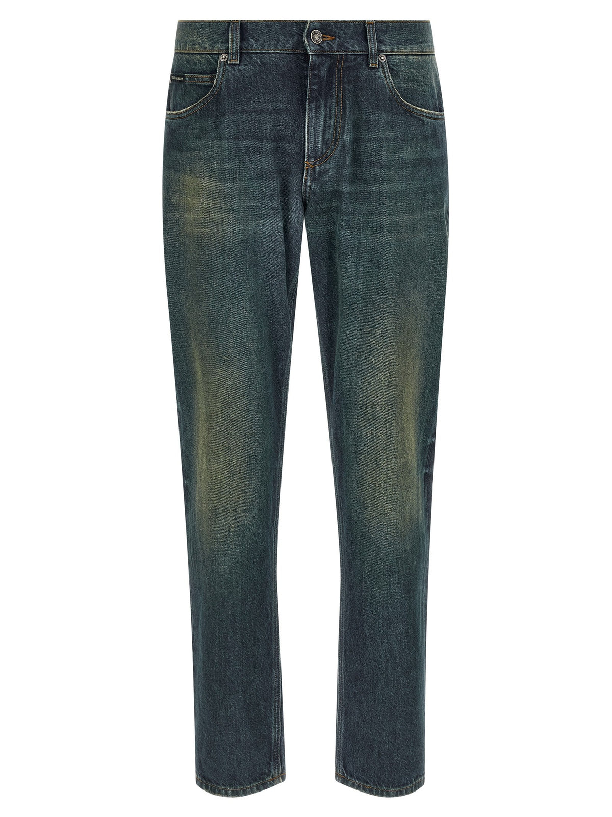 Logo tag jeans