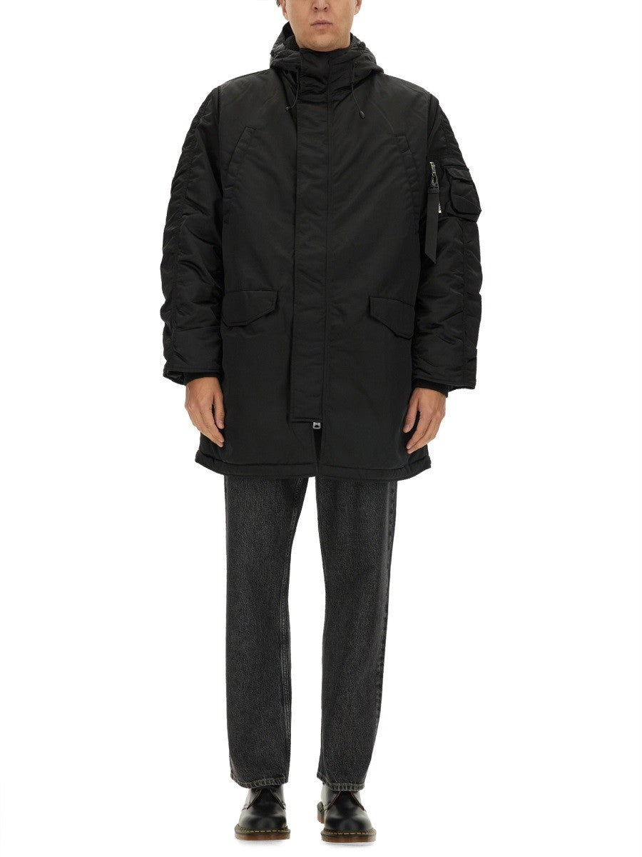 LONG BOMBER JACKET "N-3B"