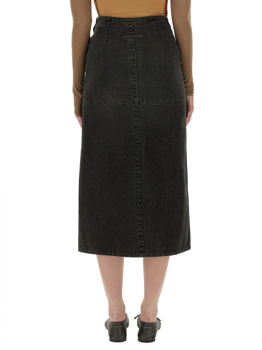 LONG DENIM SKIRT 3