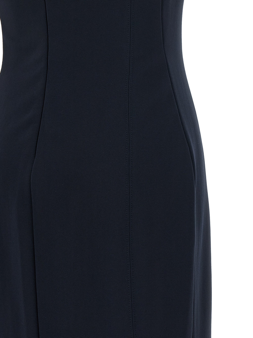 Long dress with crossed neckline 4