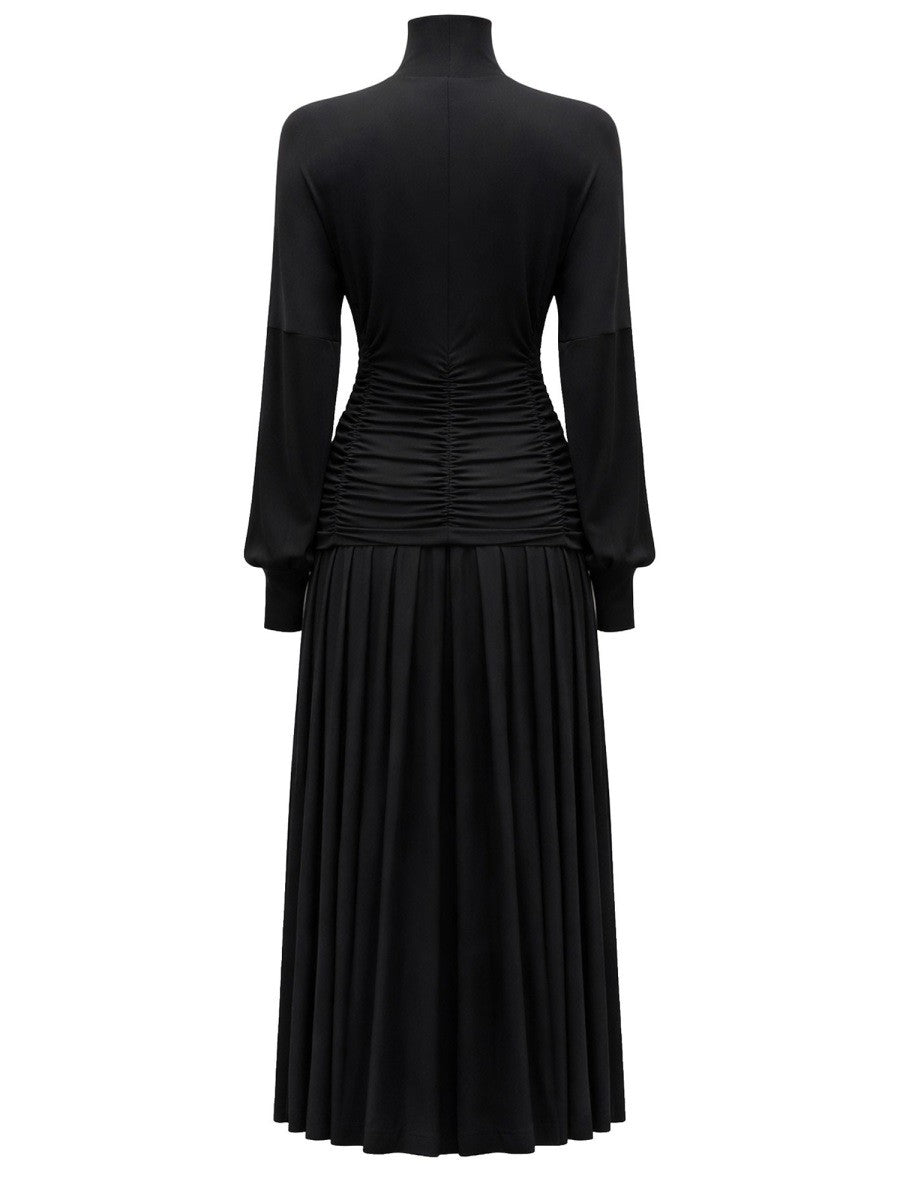 LONG DRESS WITH HIGH NECK 2