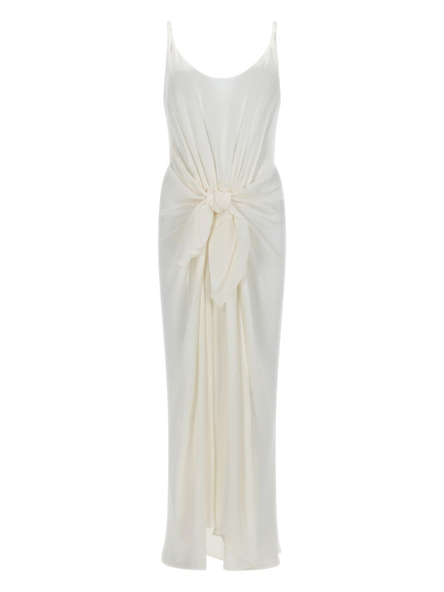 LONG DRESS WITH KNOT