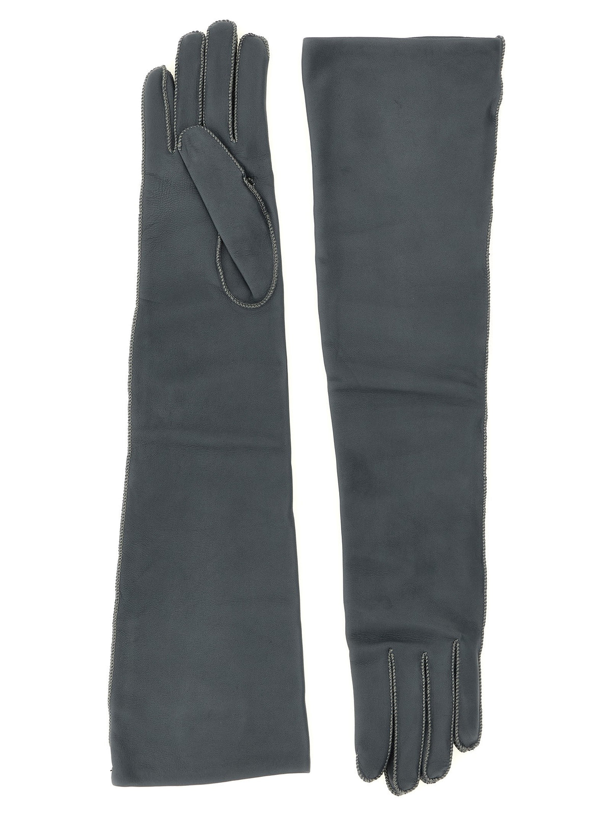 Long leather gloves 2