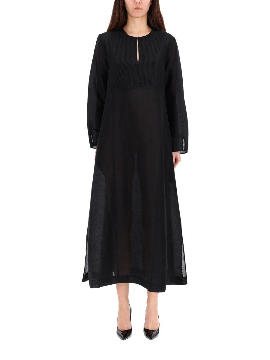 LONG LINEN CAFTAN 3