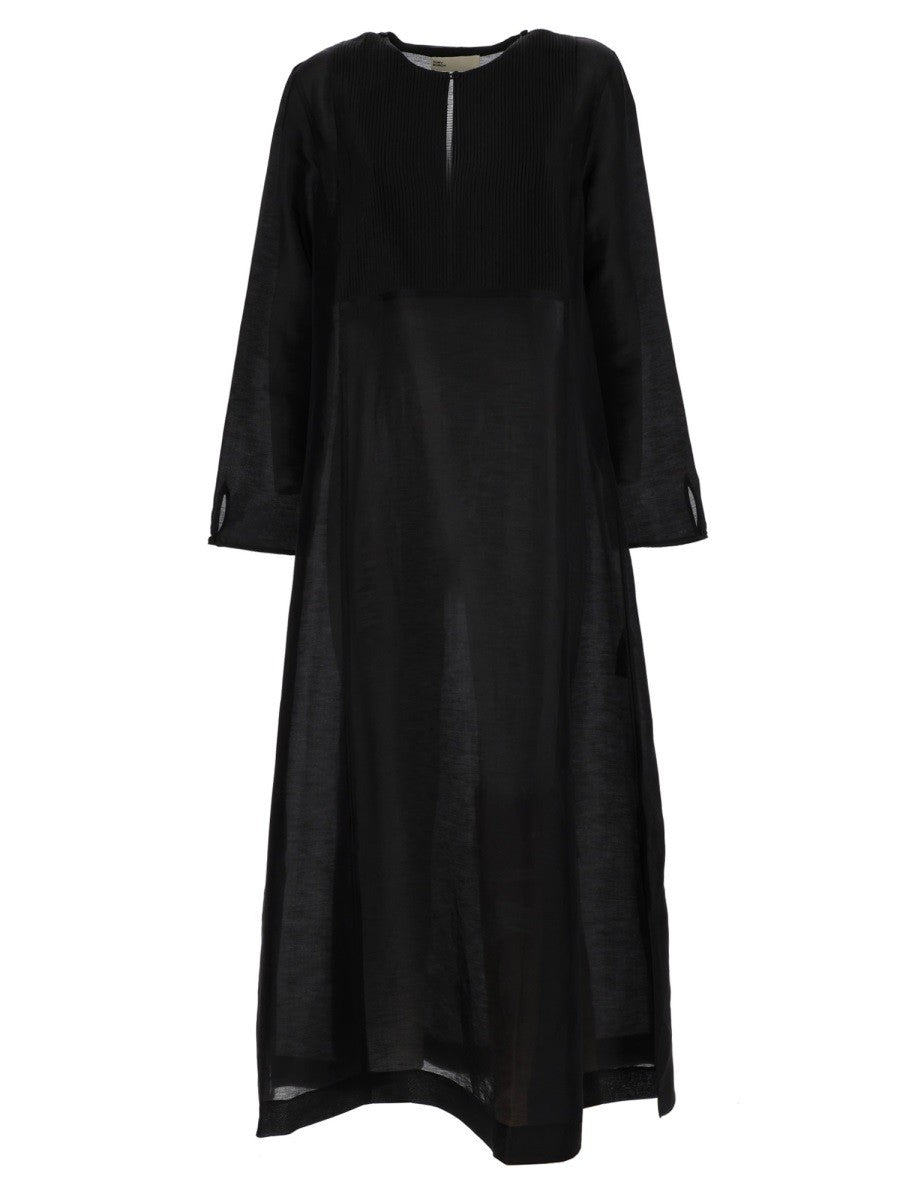 LONG LINEN CAFTAN