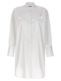 Long plastron tuxedo shirt