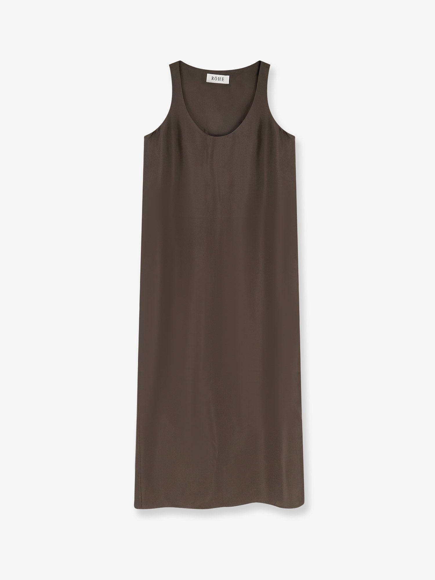 Long silk dress