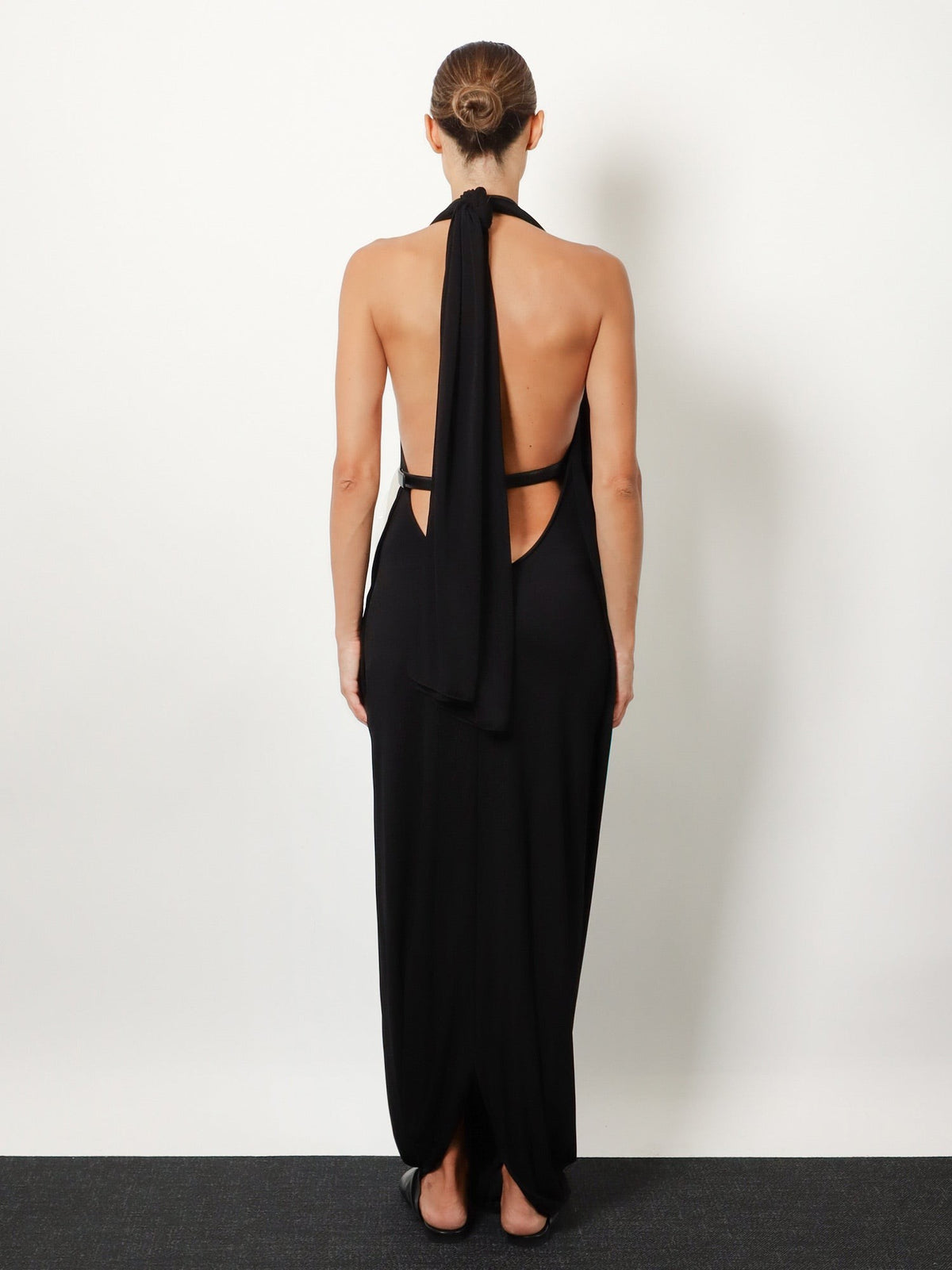 Long viscose dress 3