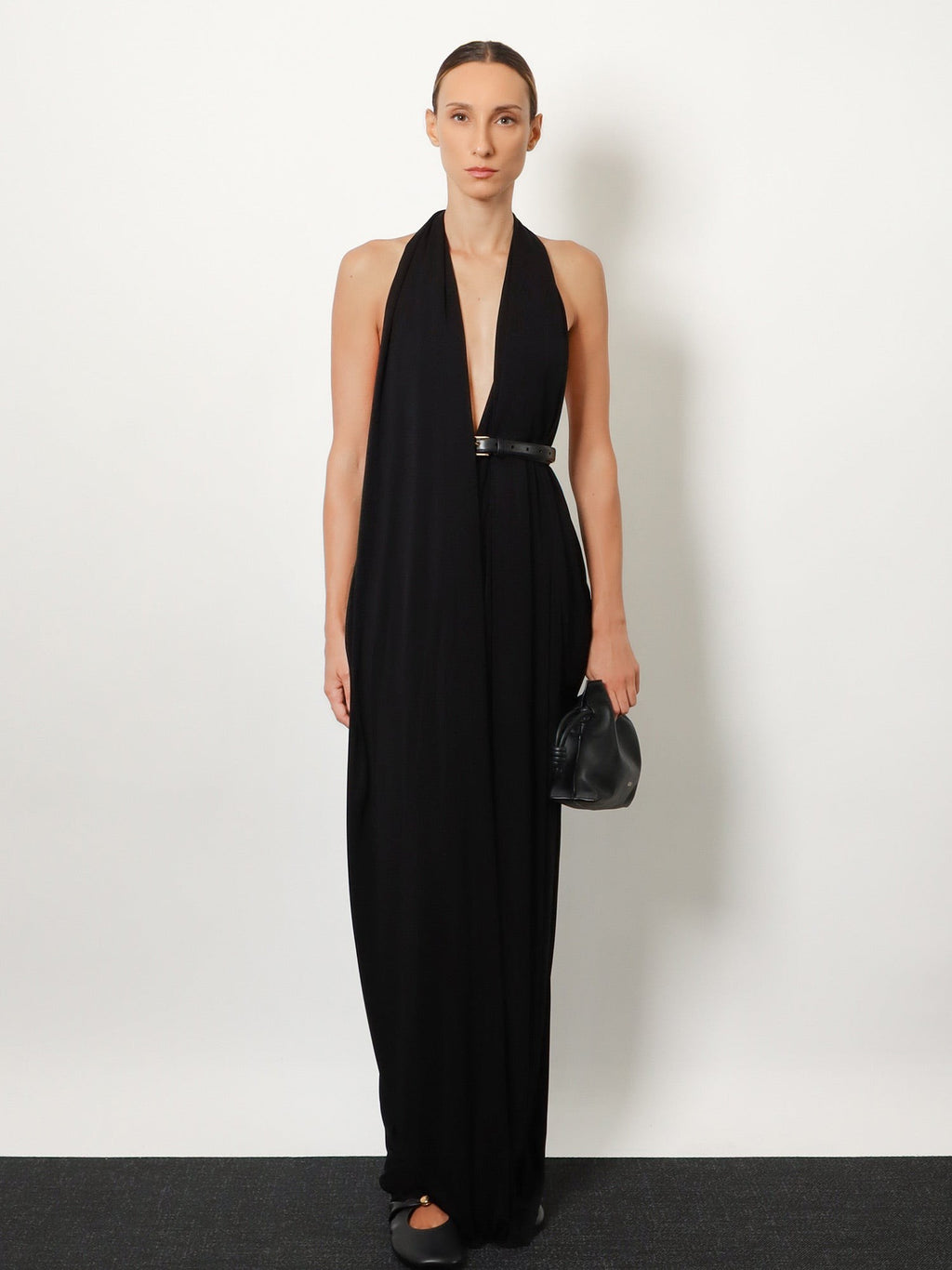 Long viscose dress 2