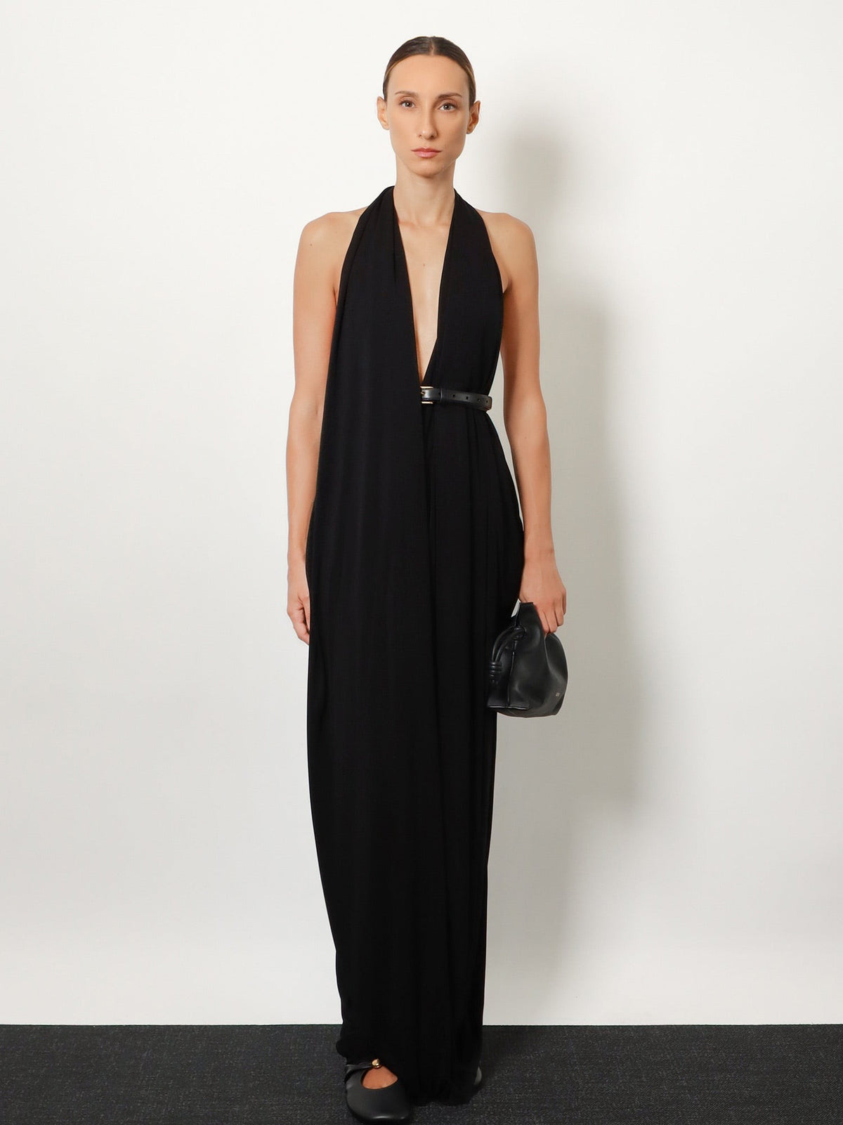 Long viscose dress 2