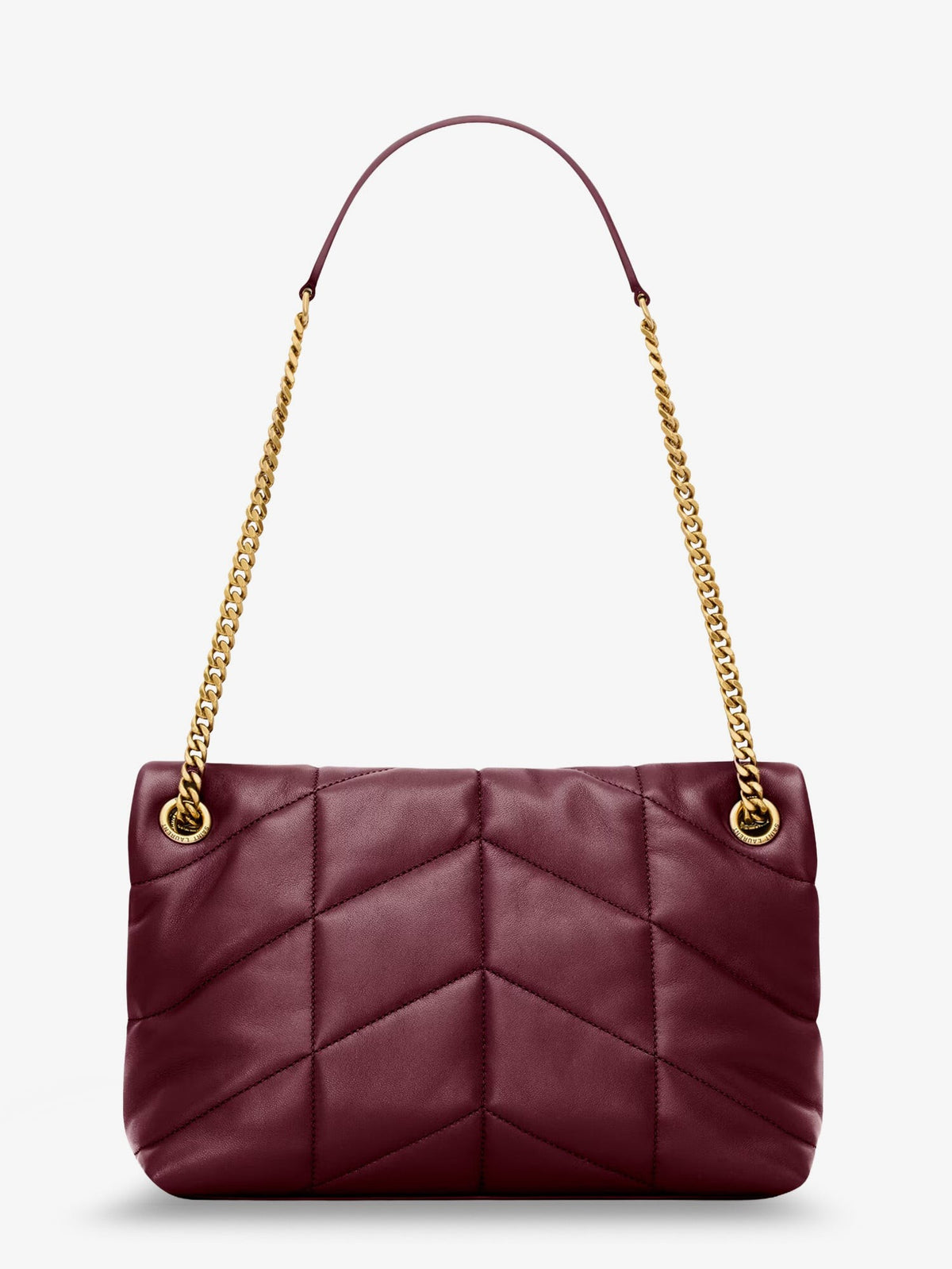 Loulou Puffer matelassé leather shoulder bag 2