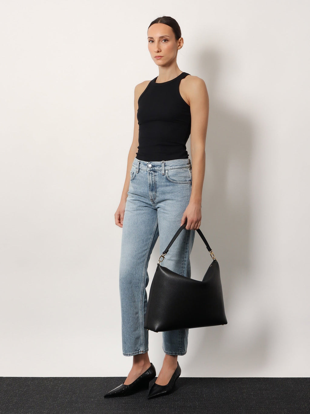 Low Straight organic cotton jeans 2