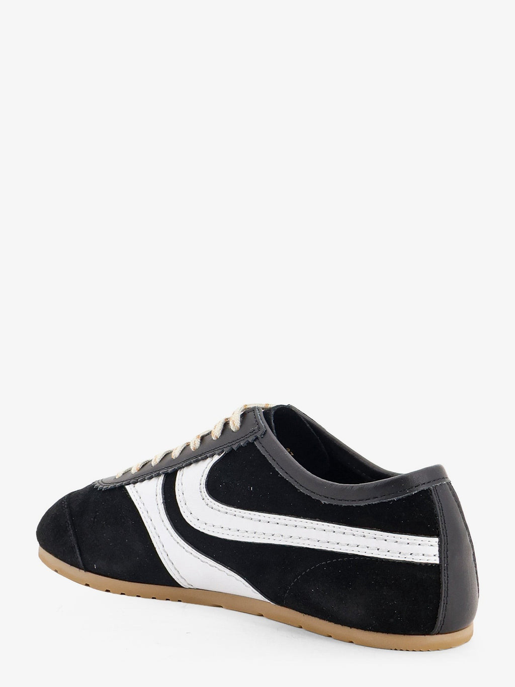 Low-Top suede sneakers 3