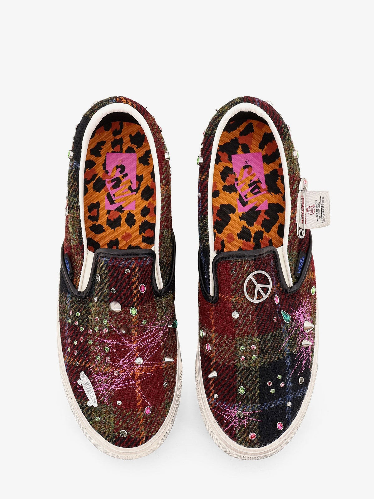 LS Classic Slip On sneakers with studs 5