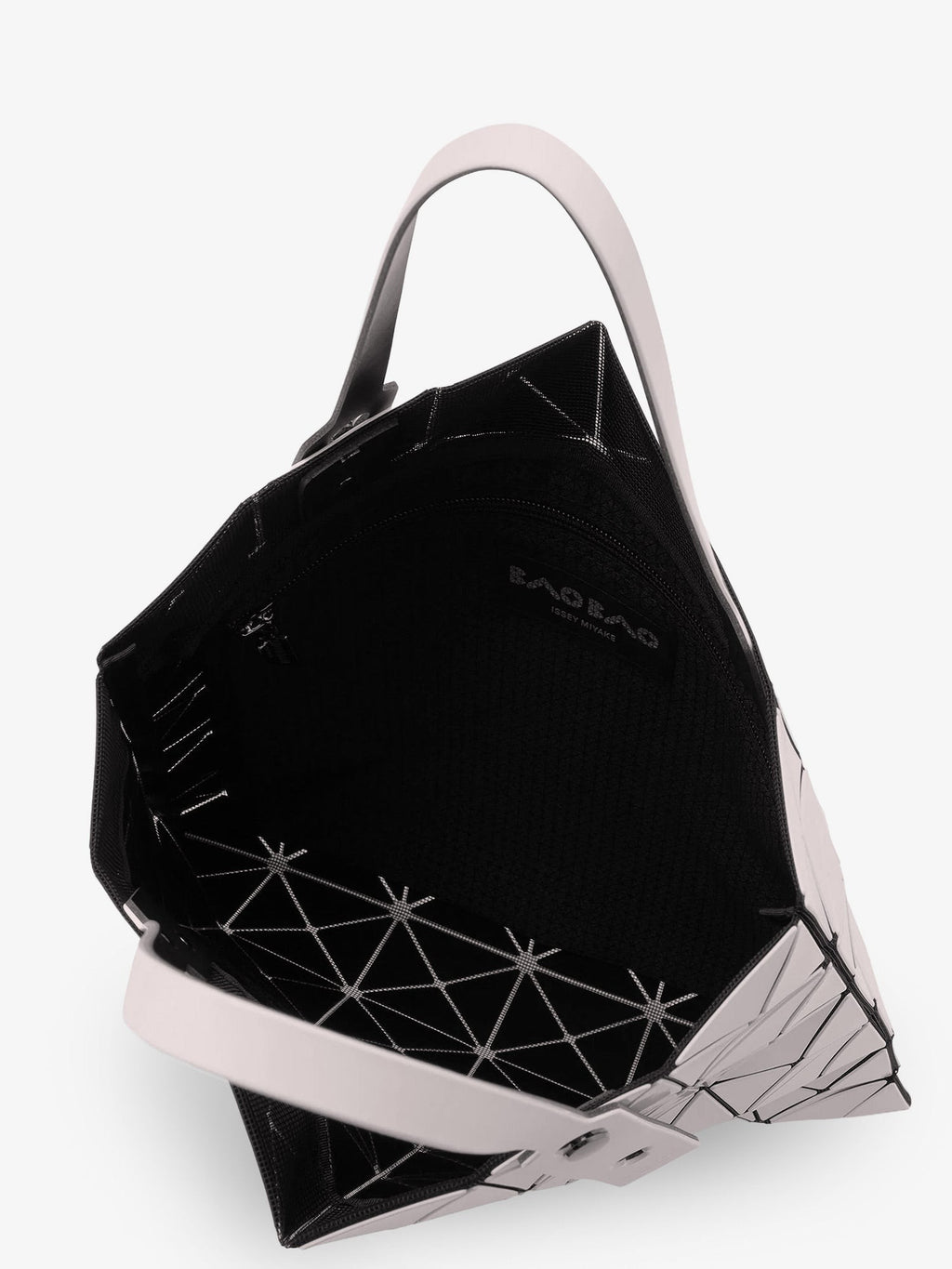 Lucent shoulder bag with traingular pattern 4