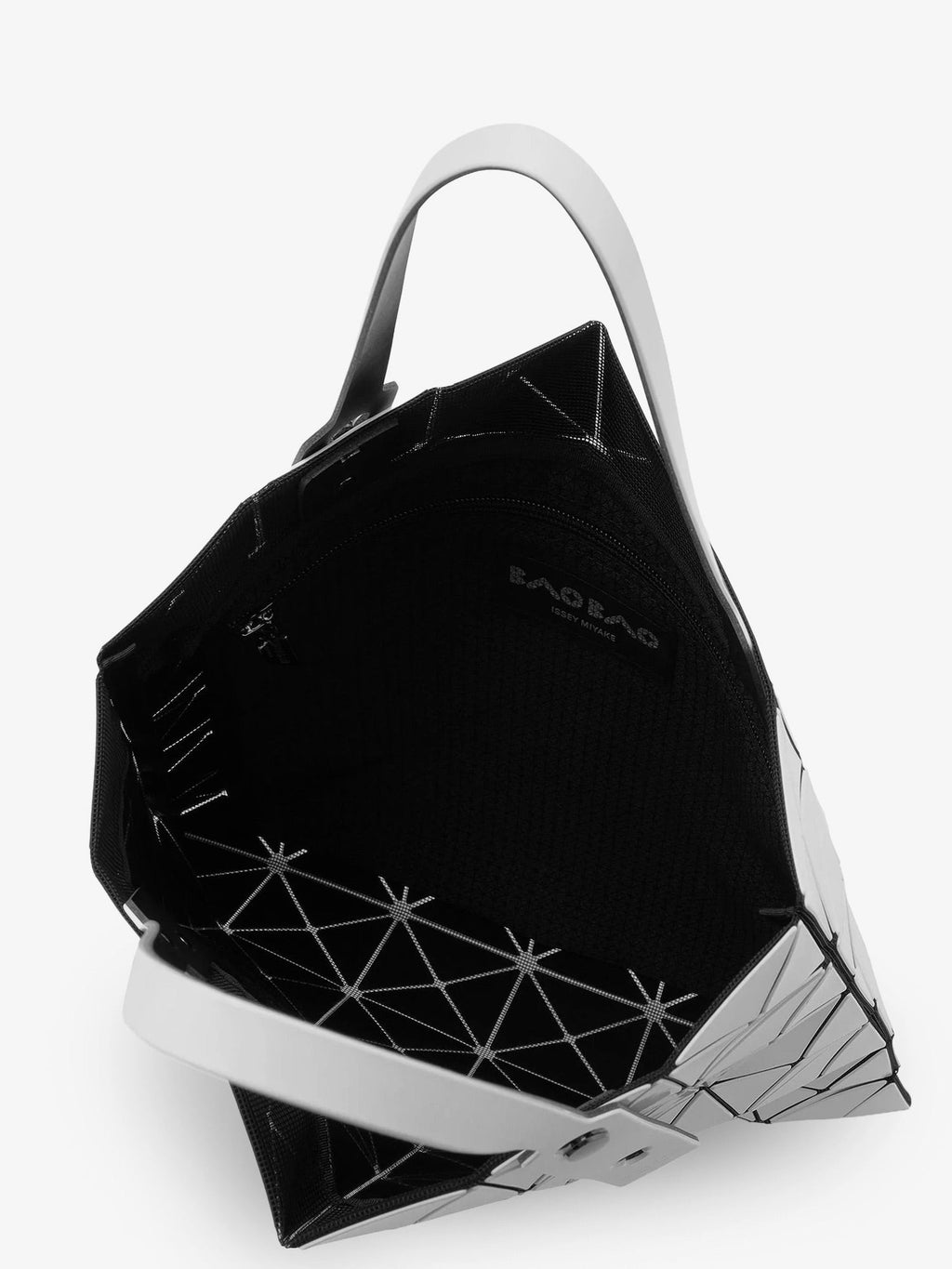 Lucent shoulder bag with triangular pattern 4