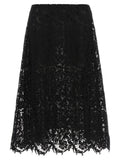 Macramé lace skirt
