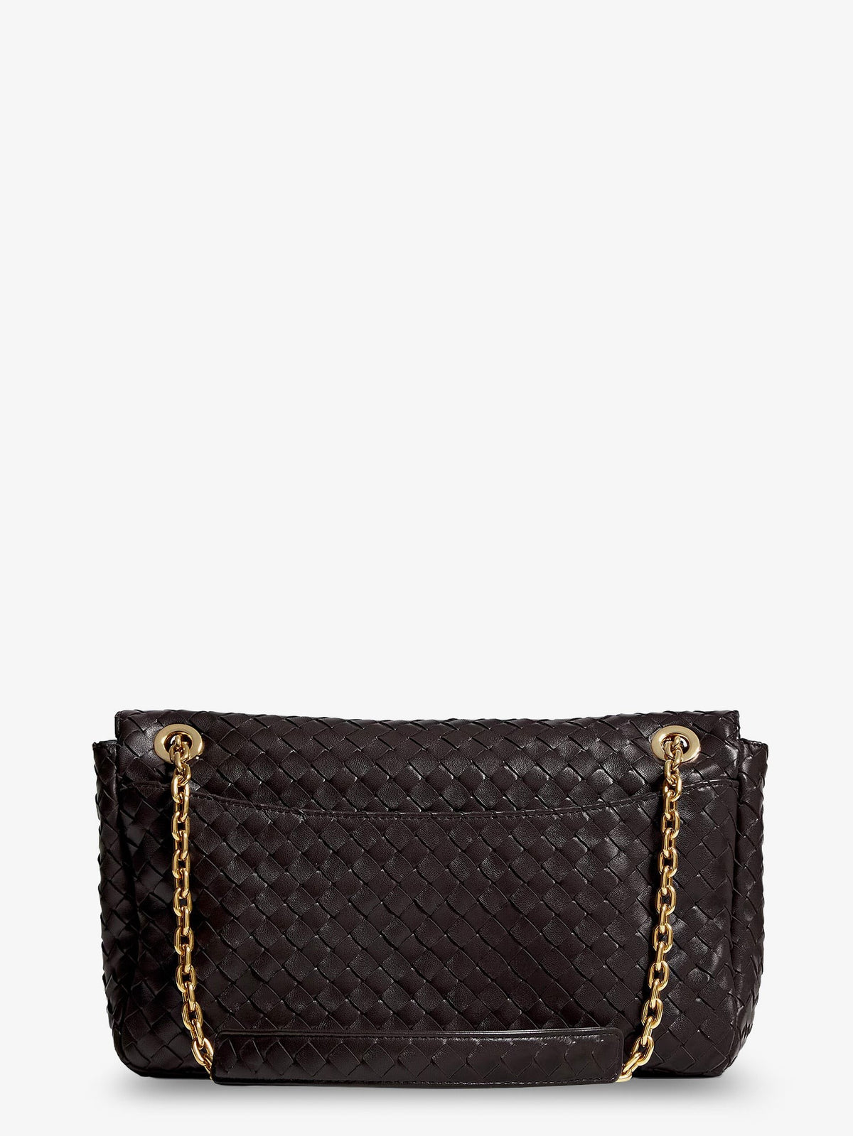 Madison leather shoulder bag with Knot detail 2