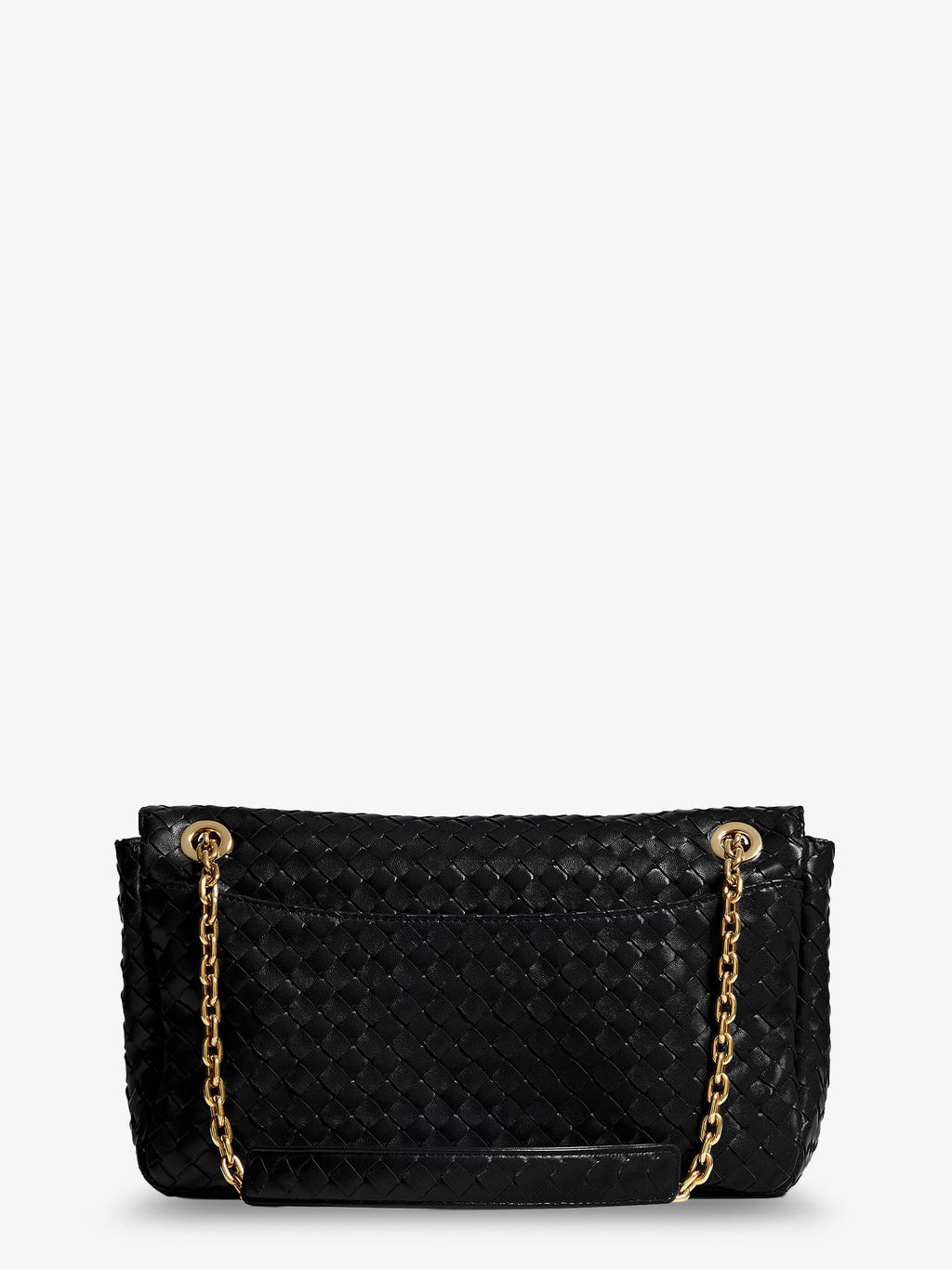 Madison leather shoulder bag with knot detail 2