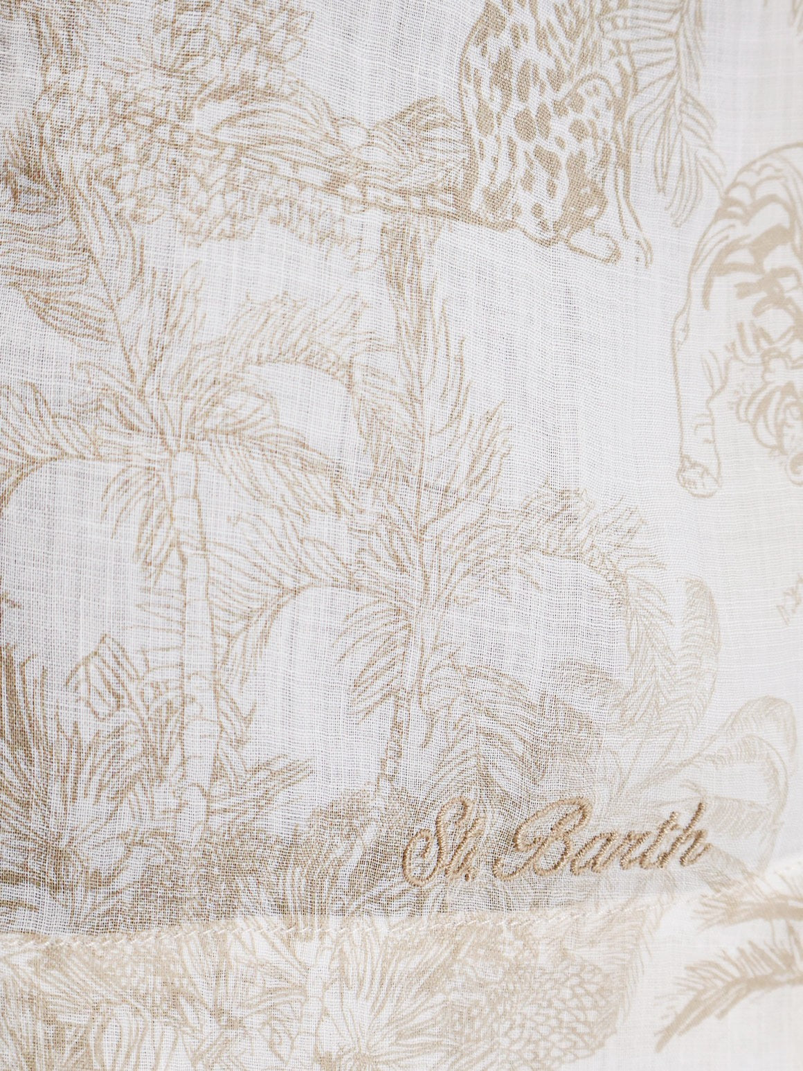 Maeve ramie shorts with floral motif 3