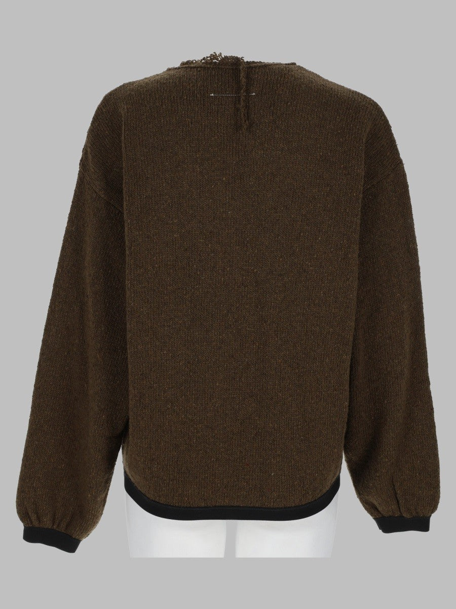 maglia con dettagli sfrangiati 2