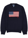 MAGLIA "FLAG" IN COTONE