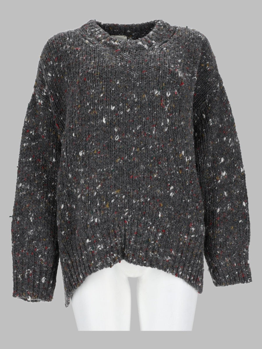 Maglia Girocollo in Tweed