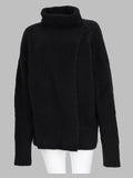 Maglia In Alpaca e Lana a Collo Alto