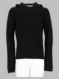 Maglia in Cashmere con Cappuccio