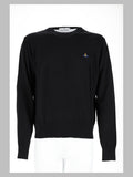 Maglia In Cotone e Cashmere Con Logo