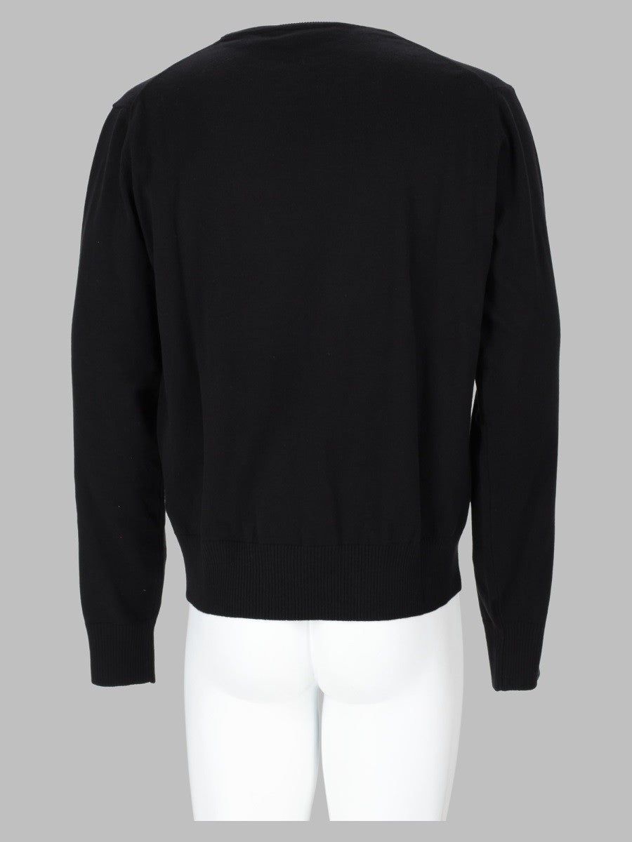 Maglia In Cotone e Cashmere Con Logo 2