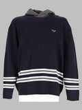 Maglia In Lana Con Cappuccio