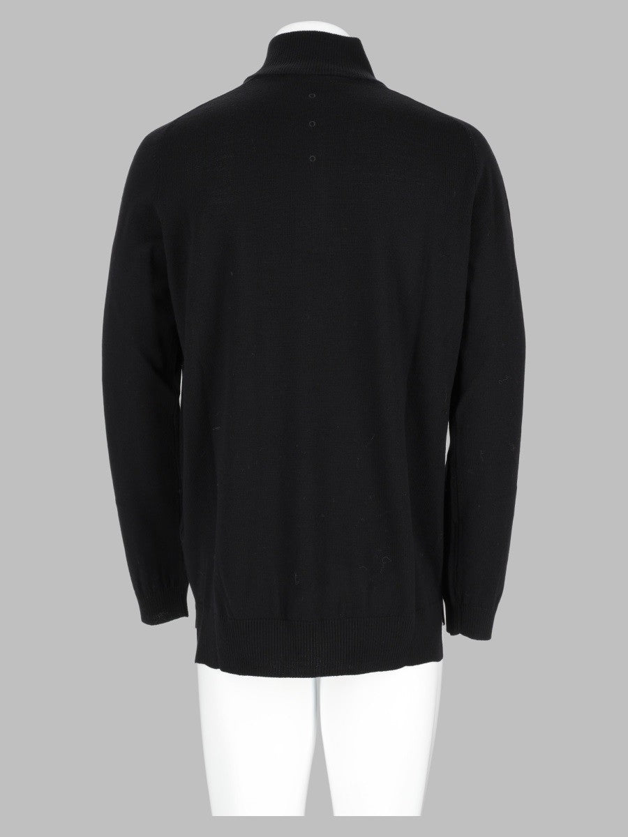 Maglia In Lana Con Zip 2