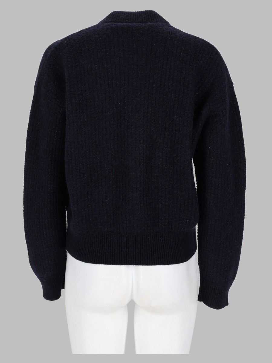 Maglia in Misto Lana e Cotone con Zip 2