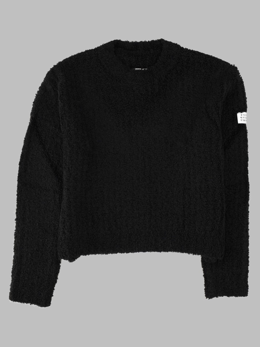 Maglia Testurizzata Effetto Bouclé