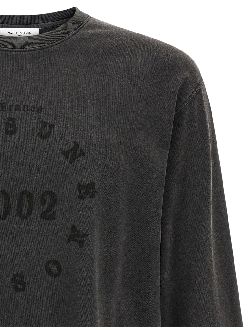 'Maison Kitsuné Circle Stamp' T-shirt 3