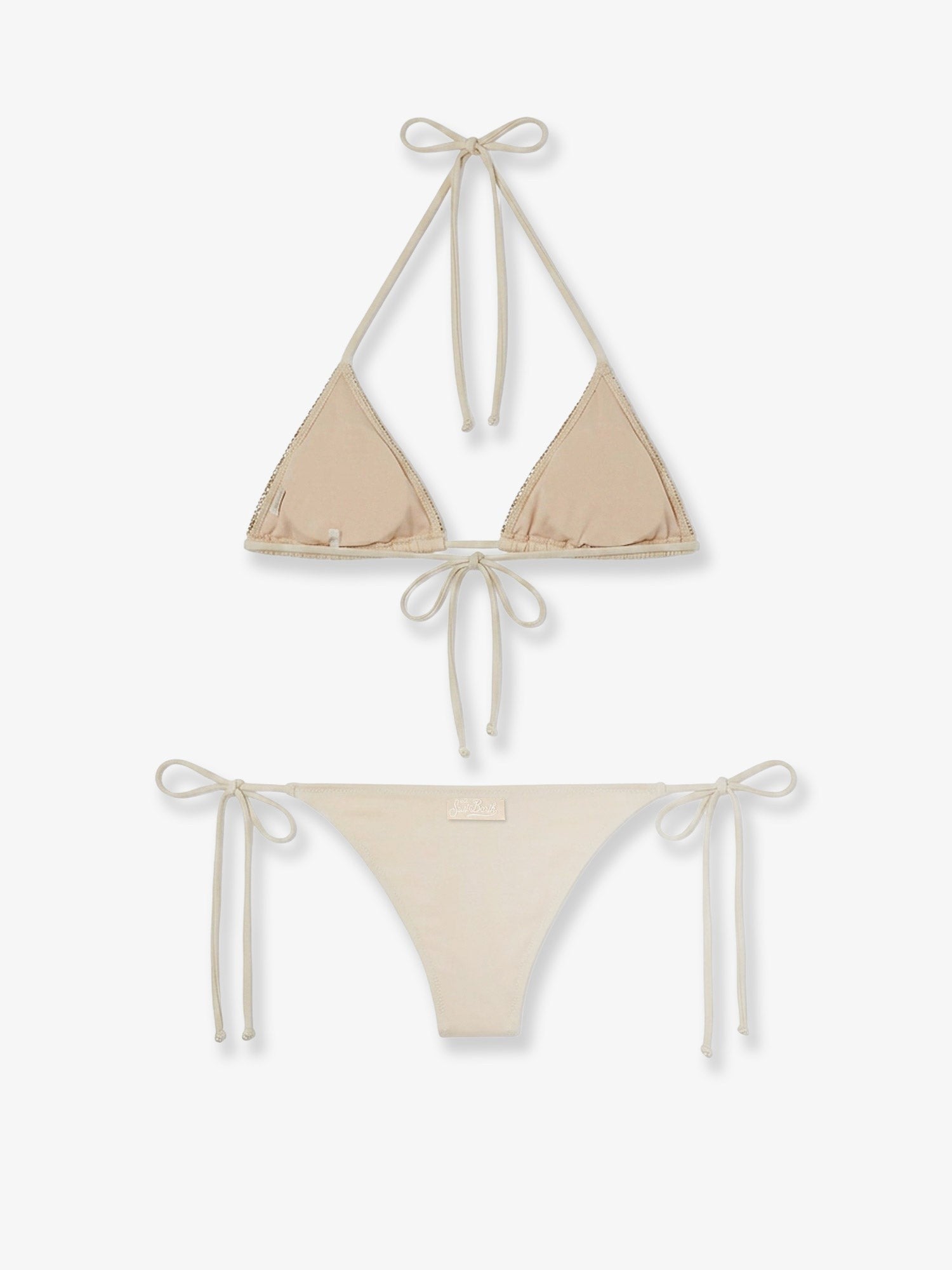 Maleah bikini in nylon with all-over rhinestone detail 2