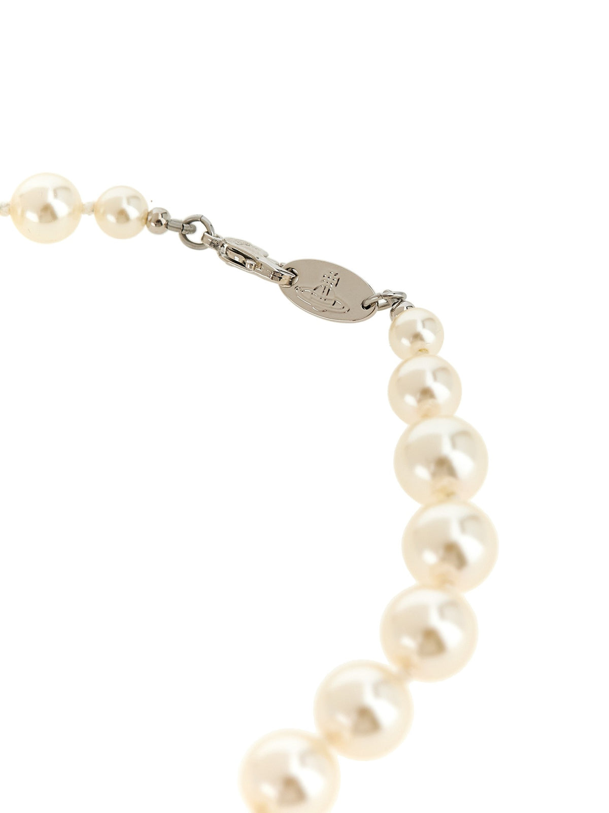 'Man. Bas Relief Pearl' necklace 3