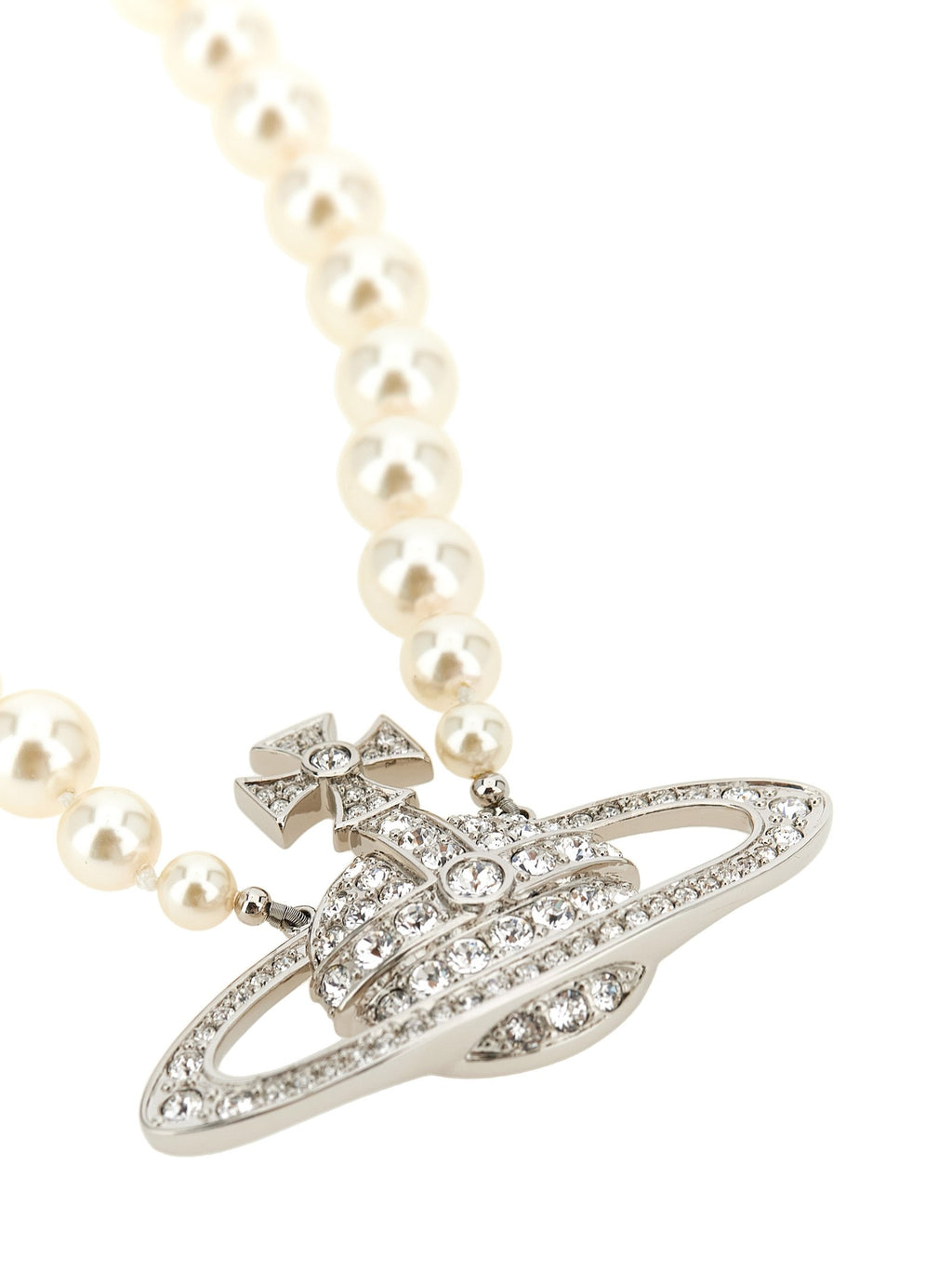 'Man. Bas Relief Pearl' necklace 2