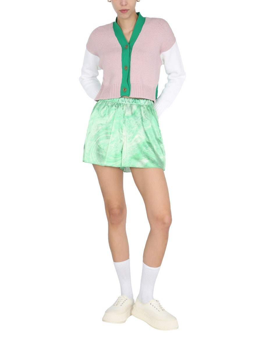 MARBLE EFFECT SHORTS 2