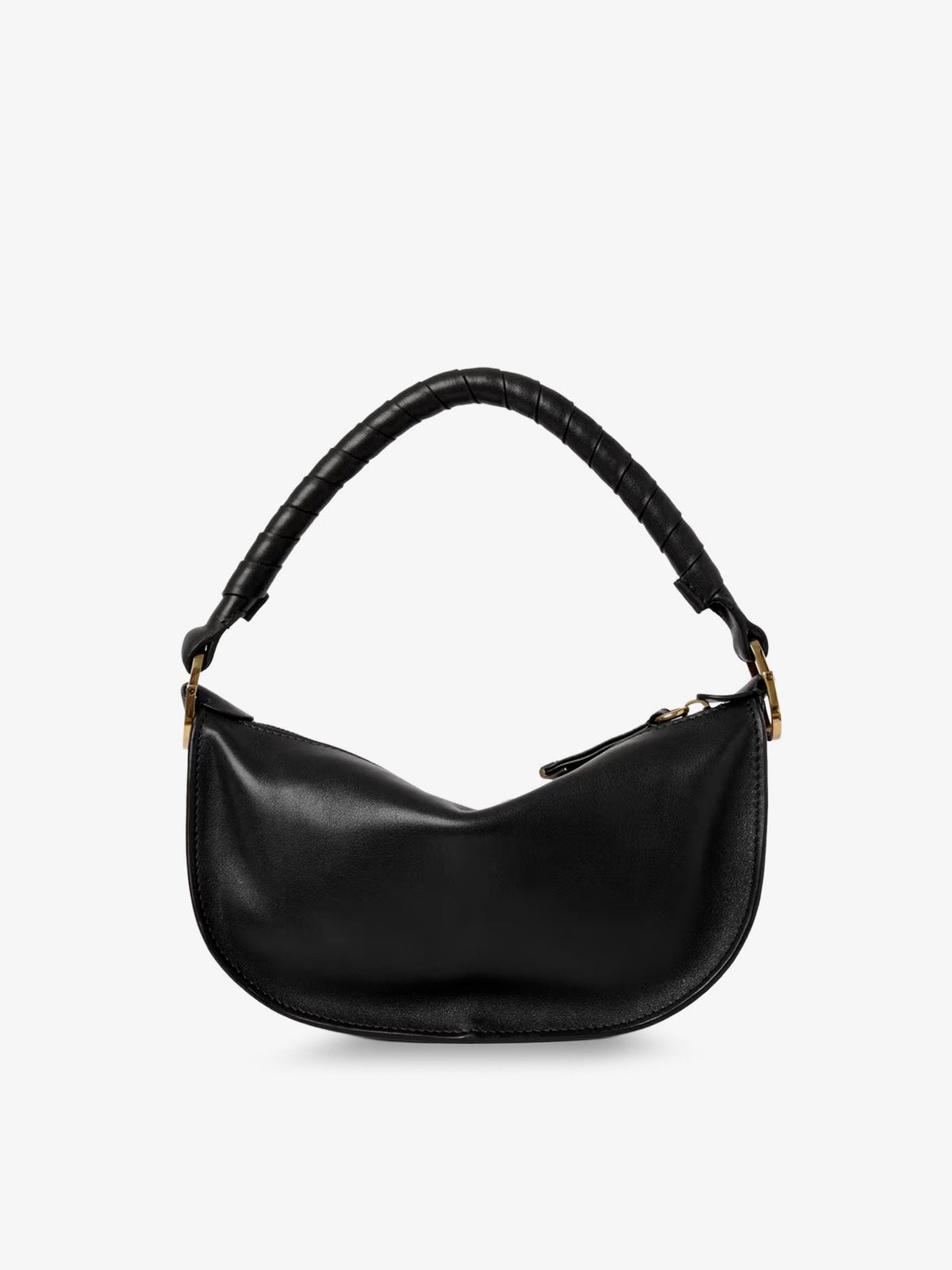 Marcie Mini leather crossbody bag with stitching detail 2