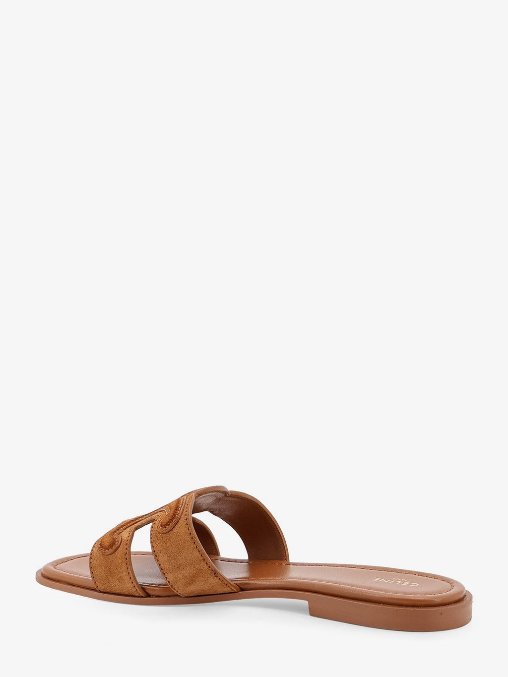 Marina suede sandals with Triomphe logo 3