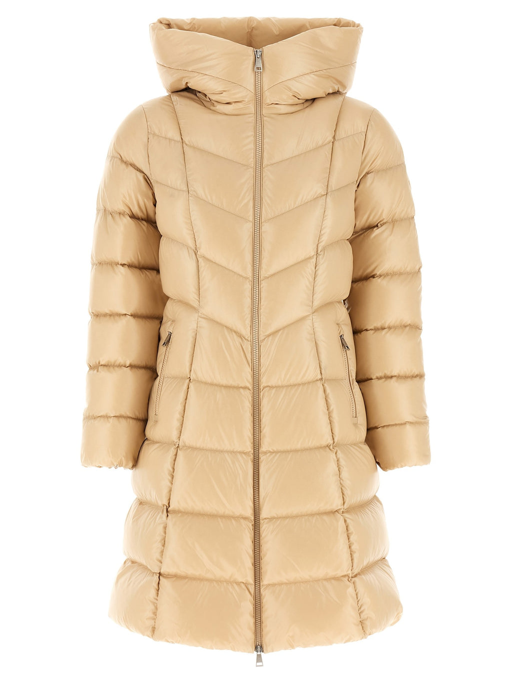 'Marusse' down jacket with Chevron quilting
