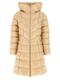 'Marusse' down jacket with Chevron quilting