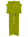 Maxi bow skirt