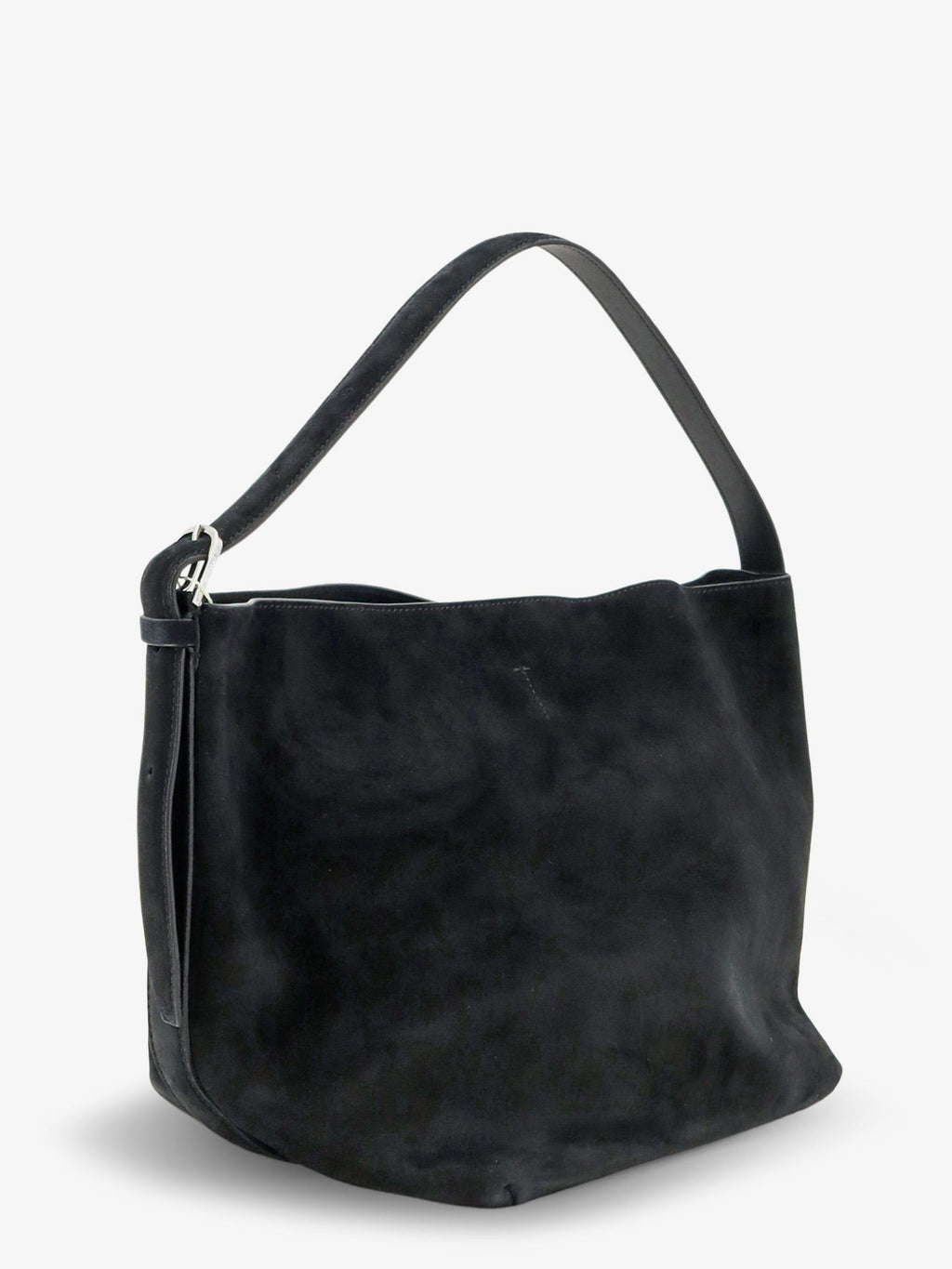 Medium Belted suede shoulder bag 3