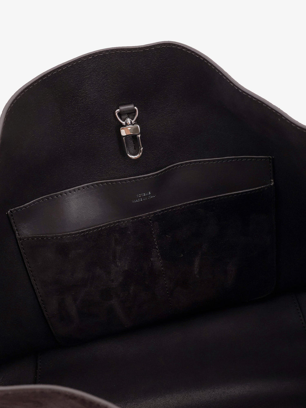 Medium Belted suede shoulder bag 4