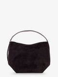 Medium Belted suede shoulder bag